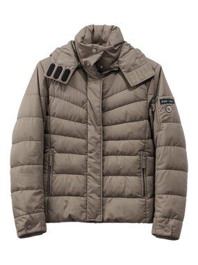 Bogner Fire + Ice ~ Hooded SKi Puffer Down Jacket ~ Beige ~ Women’s Small S